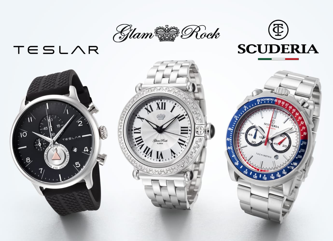 Teslar, Glam Rock & CT Scuderia Brands