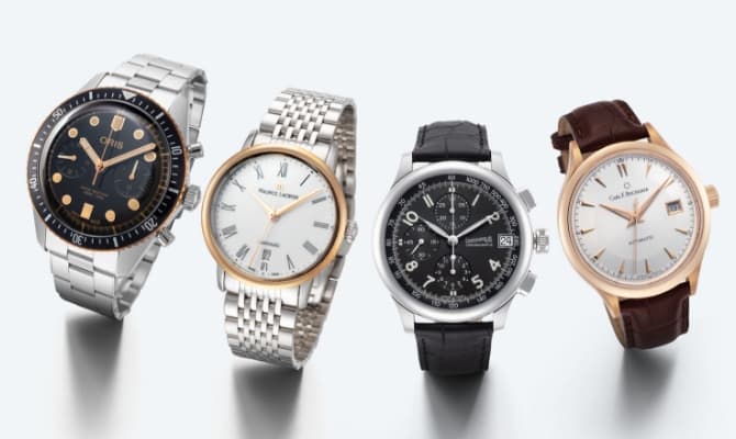 EBERHARD, BUCHERER, ORIS & MAURICE LACROIX!